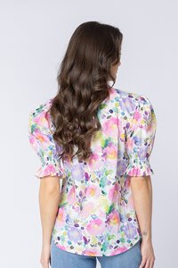 Leila + Luca Tea Party Honey Blouse