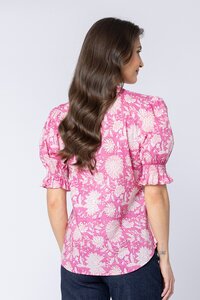 Leila + Luca Romantic Floral Honey Blouse