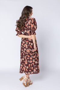 Seeking Lola Nutmeg Glow Opportunity Dress