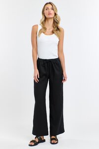 365 Days Perry Linen Drawcord Pant