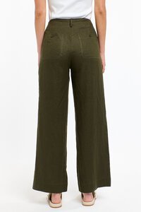 365 Days Perry Linen Drawcord Pant