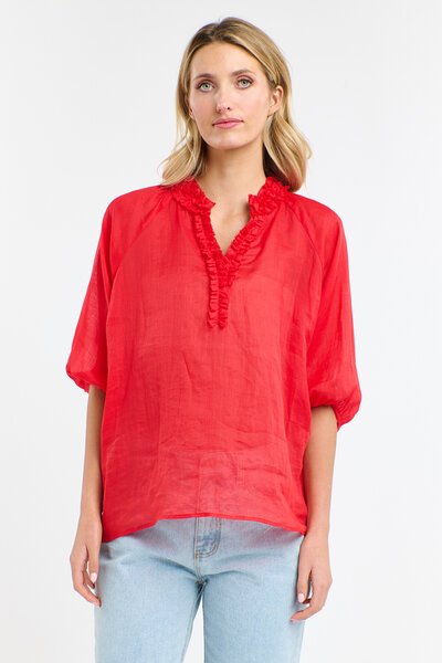 365 Days Cha Cha Frill Shirt-hc-new-Hello Cyril.