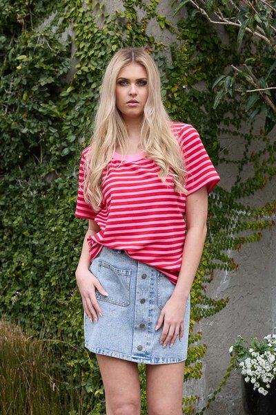 Charlo Dolce Stripe Tee-hc-new-Hello Cyril.