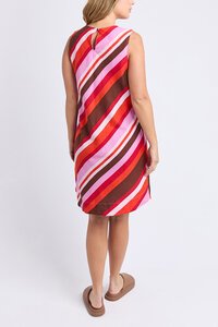 Foxwood Guava Stripe Dress