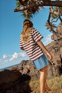 Betty Basics Relax Boxy Stripe Tee