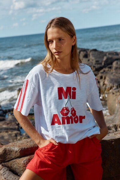 Betty Basics Print Relax Boxy Tee-lives-Hello Cyril.