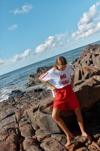 Betty Basics Print Relax Boxy Tee