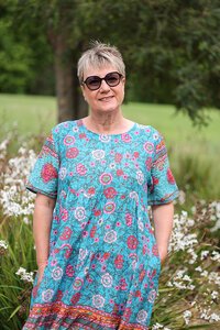 Glam Ocean Bloom Dress