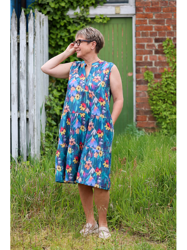 Glam Tidal Bouquet Dress