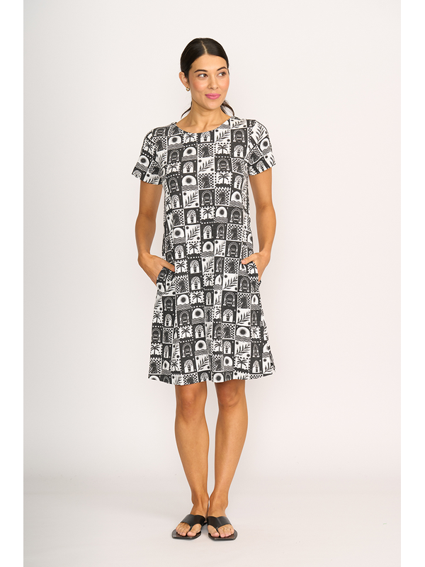 Foil Captains Choice Dress