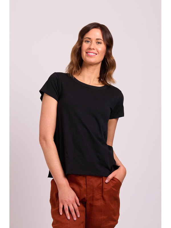 Foil Plain Double Up Tee
