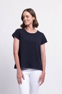 Foil Plain Double Up Tee