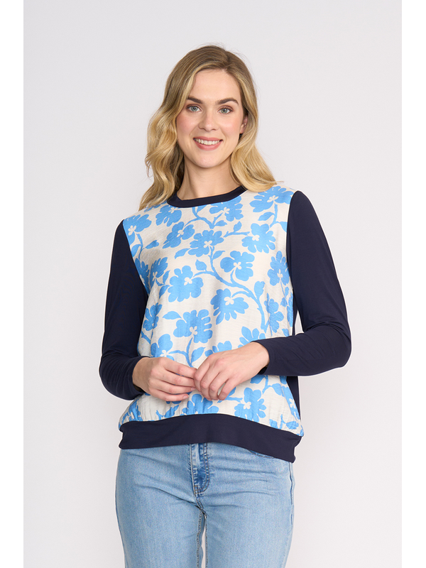 Memo Contrasting Front Top
