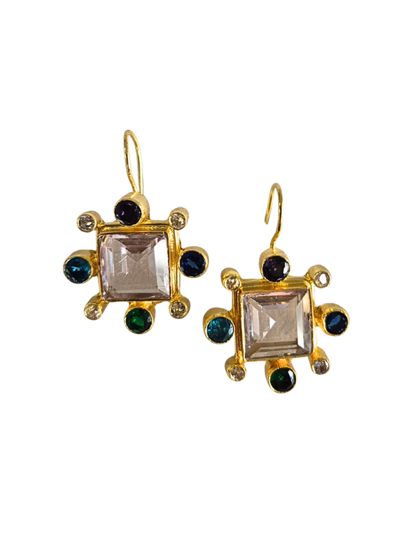 Zoda Statement Jewelled Earring