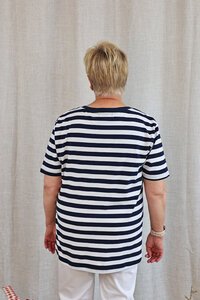 Threadz Red Bow Stripe Tee