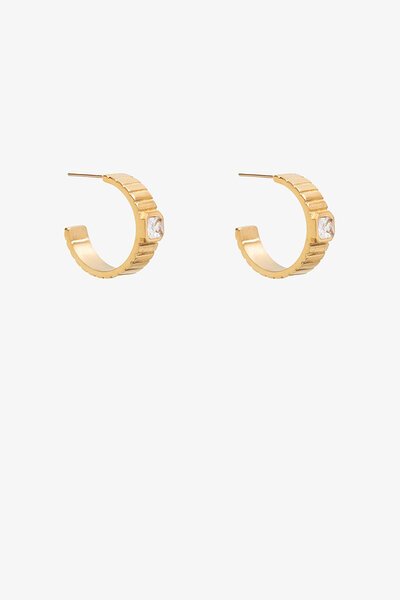 Antler Glimmerline Hoop Earring-hc-shop-by-style-Hello Cyril.