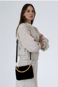 Arlington Milne Bridget Suede Bag