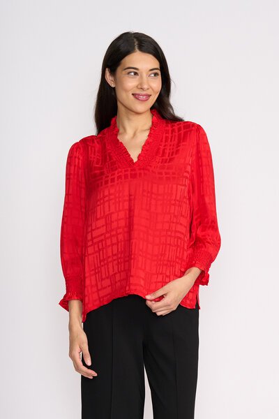 Foil Frill It Up Top-shop-by-style-Hello Cyril.