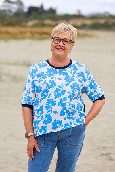 Memo Elbow Sleeve Contrast Top-shop-by-style-Hello Cyril.