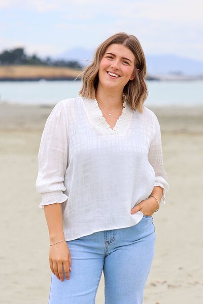 Foil Frill It Up Top-shop-by-label-Hello Cyril.