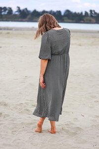 Foil Cuff + Flow Line Work Dress