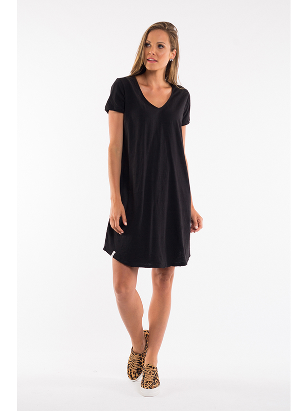 Elm Mary Textured Tee Dress