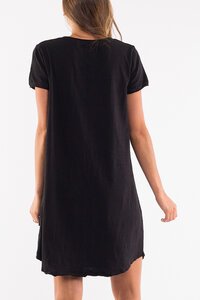 Elm Mary Textured Tee Dress
