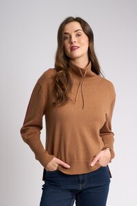 Oh Three Funnel Neck Jumper