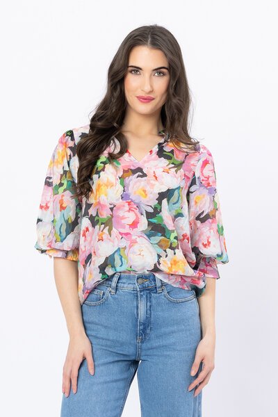 Seeking Lola Multi Graceful Top-shop-by-label-Hello Cyril.