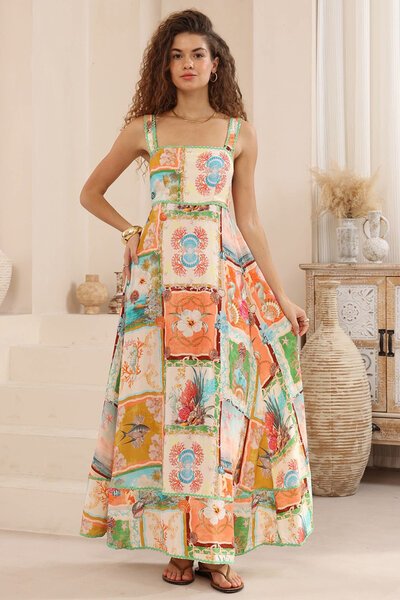 Iris Maxi Patchwork Maxi Dress-hc-new-Hello Cyril.