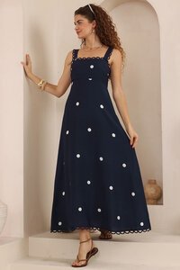 Iris Maxi Polka Dots Maxi Dress