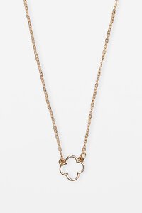 Stella + Gemma Flower Cutout Necklace