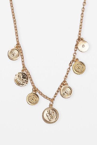 Stella + Gemma Medillions Necklace-shop-by-label-Hello Cyril.