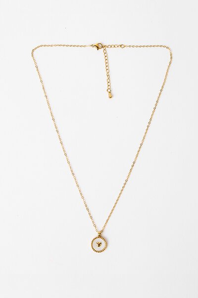Stella + Gemma Mini Heart Necklace-shop-by-label-Hello Cyril.