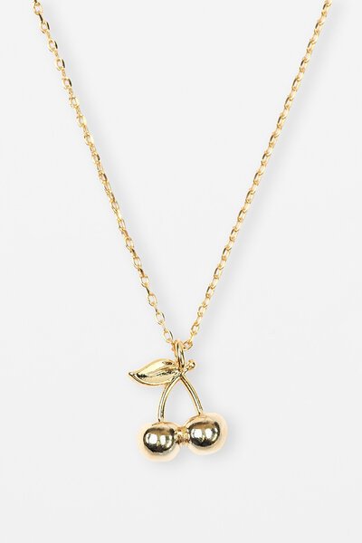 Stella + Gemma Cherries Necklace-accessories-Hello Cyril.
