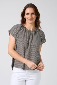Stella + Gemma Clio Blouse - Fish Scale