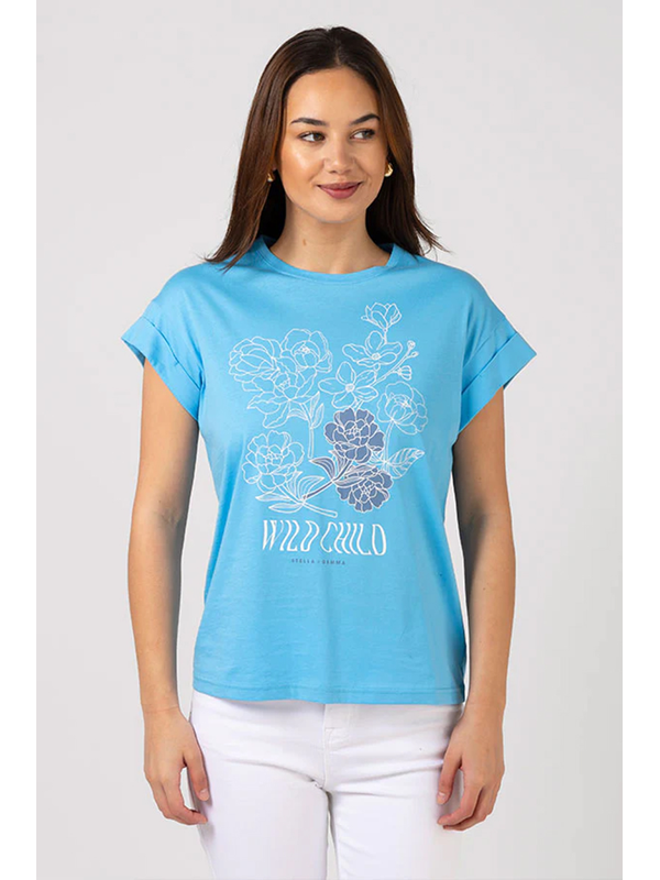 Stella + Gemma Wild Child Ace Tee