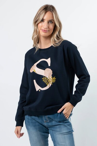 Stella + Gemma Flore Classic Sweater-shop-by-label-Hello Cyril.