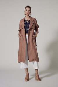 Loobies Story Chianti Trench Coat