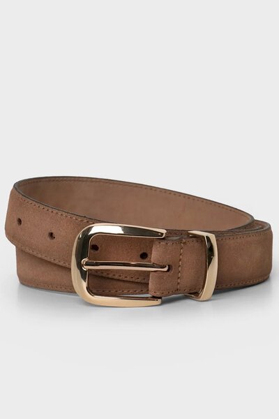 Storm Franca Suede Leather Belt-hc-new-Hello Cyril.