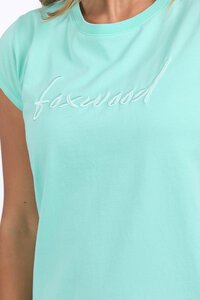 Foxwood Signature Embroidery Tee Dress