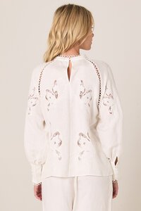 Fate + Becker Aven Embroidered Blouse
