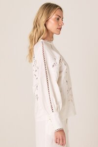 Fate + Becker Aven Embroidered Blouse