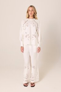 Fate + Becker Aven Embroidered Blouse