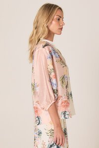 Fate + Becker Solara Split Neck Blouse