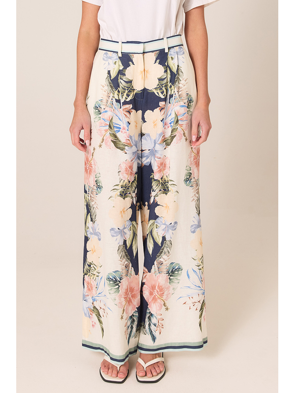 Fate + Becker Solara Placement Print Pant