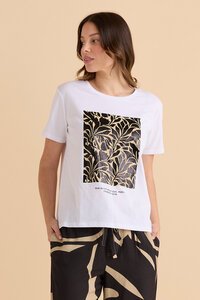 Betty Basics Ellia Floral Crew Tee