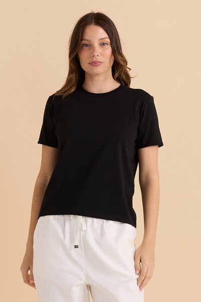 Betty Basics Cotton Slim Fit Tee-shop-by-style-Hello Cyril.