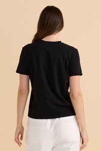 Betty Basics Cotton Slim Fit Tee