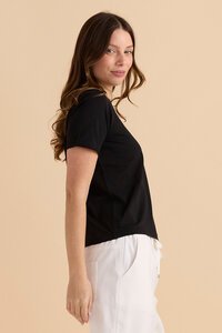 Betty Basics Cotton Slim Fit Tee
